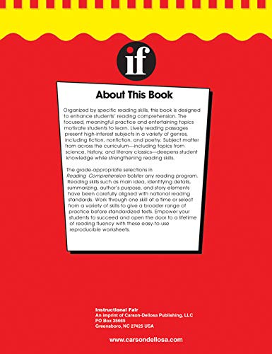 Reading Comprehension, Grades 7 - 8 (The 100+ SeriesTM)