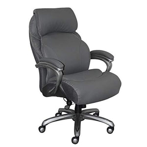 Serta Big and Tall Executive Office Chair with Smart Layers Gray