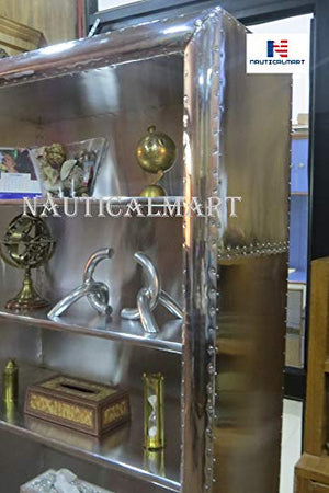 NauticalMart Aviator Industrial Aluminum Display Shelf