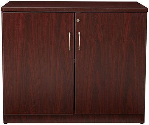 Lorell LLR69612 Essentials Series Bookshelf, Mahogany