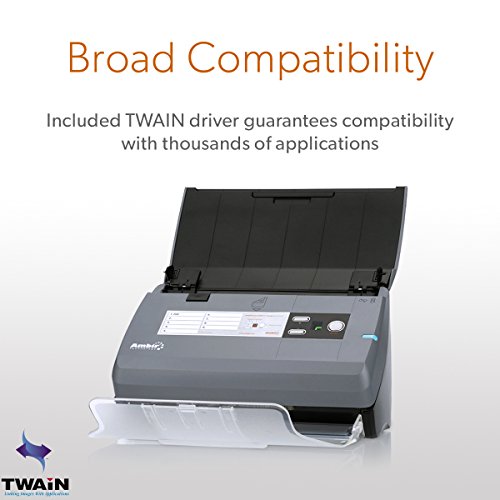 Ambir ImageScan Pro 820ix 20ppm High-Speed ADF Scanner