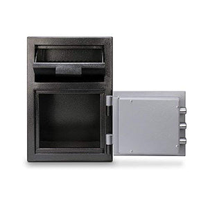 Mesa Safe Company Model MFL2014E Depository Safe with Electronic Lock, Two Tone Gray