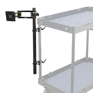 PROAIM Monitor Mount Arm System for Camera Cart – Most Stable Solution for Attaching Monitor to Cart | Offers Smooth Horizontal Articulation | Payload 25kg/55lb, Durable, Stable & Flexible (VCTR-MA)