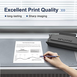 Pantum M7202FDW All-in-One Laser Printer Copier Scanner Fax, High Print and Copy Speed, Auto-Duplex Printing, with Wireless, Ethernet & USB Capabilities with TL-410X
