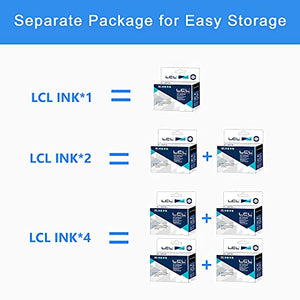 LCL Compatible Ink Cartridge Pigment Replacement for Canon PFI-1000 0545C006 imagePROGRAF PRO-1000(12-Pack MBK PBK C M Y R GY B PGY PC PM CO )