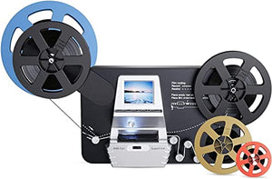 USHNIH Film to Digital Converter with 2.4" Screen, Convert 8mm & Super 8 Film into 1080P MP4 Files