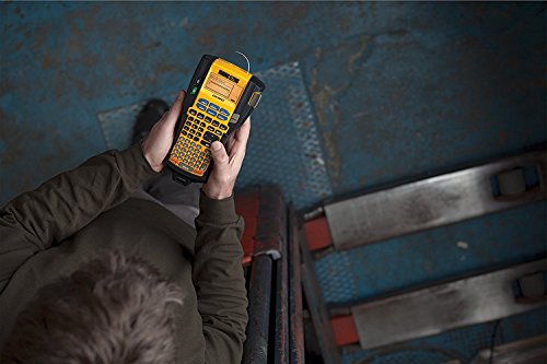 DYMO Industrial Label Maker & Carry Case | RhinoPRO 5200 Label Maker, For Job Sites and Heavy-Duty Labeling Jobs, Prints Fast, Includes 2 Rolls of DYMO Industrial Vinyl Labels