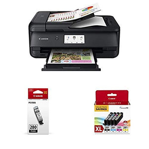 TS9520-Everyday Printing, 11x17 Printing, Black with Canon PGI-280 Pigment Black Ink and CanonInk Printer Ink