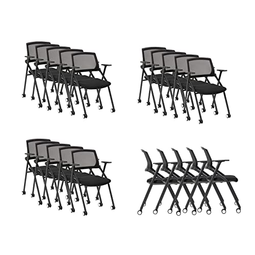 VACYOVKE Folding Chair 20 Pack with 280lb. Capacity - Portable Commercial Seat