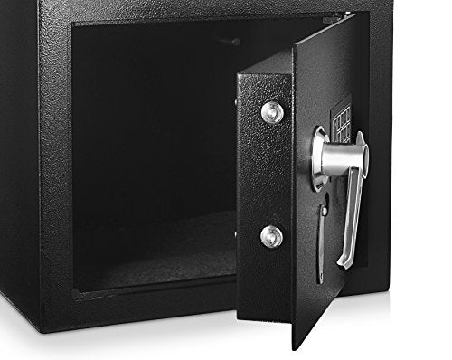 AdirOffice Digital Depository Safe - Front Loading - Digital Keypad Lock - Lockout Mode (Black)