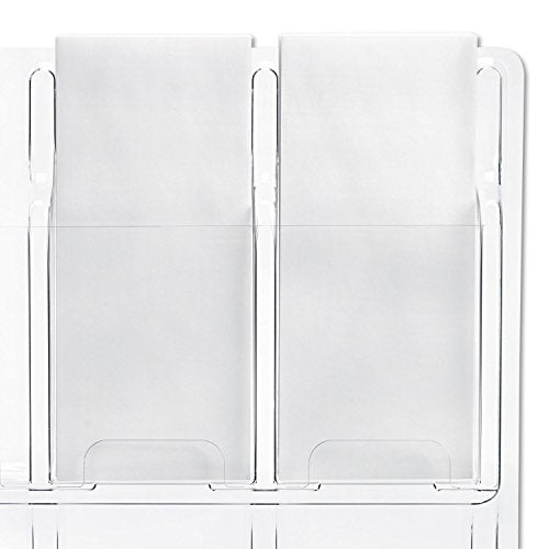 SAF5601CL - Safco 24 Pamphlet Pockets Display Rack