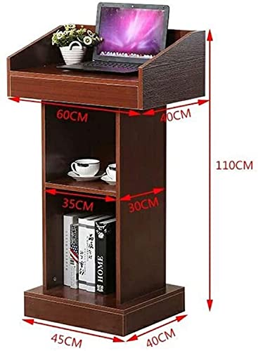 Conference Table Reception Desk (Black, One Size)
