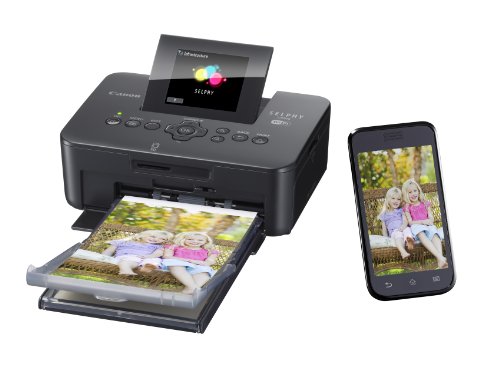 Canon SELPHY CP910 Compact Photo Color Printer, Wireless, Portable (Black) (Discontinued By Manufacturer)