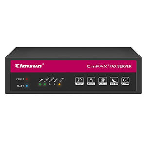 CIMSUN CimFAX H5S High Speed Fax Server Auto Save FAX as PDF 100 Users Paperless Machine (8GB)
