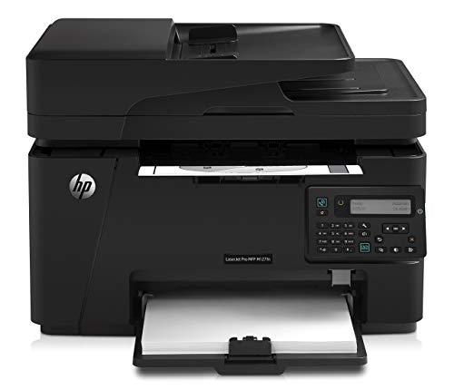 HP Laserjet Pro M127fn Networked All-in-One Monochrome Printer, (CZ181A) (Renewed)