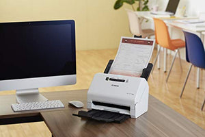 Canon imageFORMULA R40 Office Document Scanner For PC and Mac, Color Duplex Scanning, Easy Setup For Office Or Home Use, Includes Scanning Software