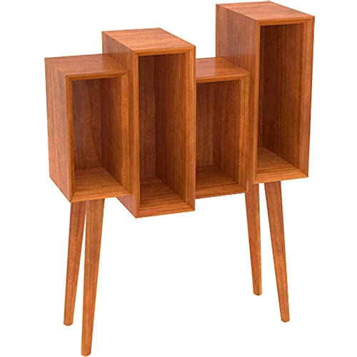 Wooden Vinyl Record Storage Holder - Home Decor Record Display Stand