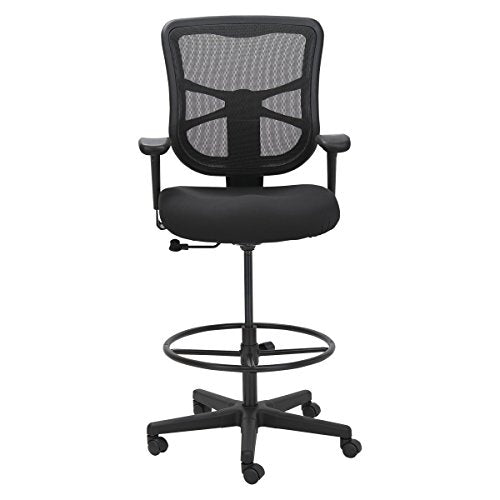 Alera ALEEL4614 Elusion Series Mesh Stool, Black
