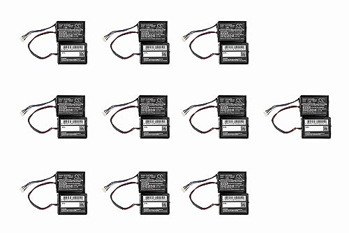 XSPLENDOR (10 Pack) XSP Battery for Beats B0513 MH812AMA-UG Pill 2.0 PN J272/ICP092941SH 850mAh