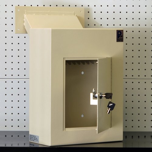Protex WDC-160 Protex Wall Drop Box w/ Adjustable Chute,Beige