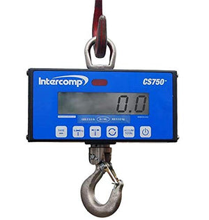 Intercomp CS750-1K Hanging Scale with Infrared Remote, 1K lb x 0.5 lb