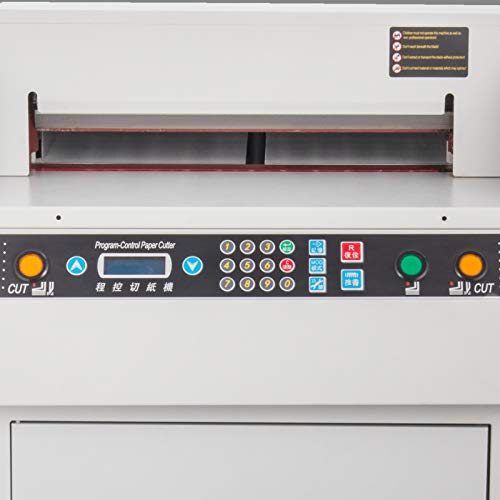 Mophorn Electric Paper Cutter 450mm 17.7 Inch Paper Cutter Guillotine Numerical Control Automatic Digital