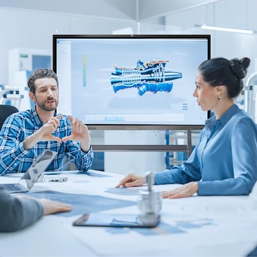 EUNIVON 86'' 4K UHD Smart Whiteboard with Touch Screen - Interactive Whiteboard for Classroom and Business