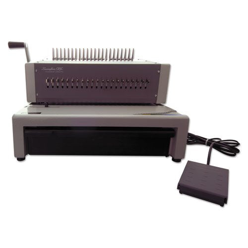 Swingline GBC Binding Machine, Electric, Binds 500 Sheets, Punches 25 Sheets, CombBind C800PRO (27170)