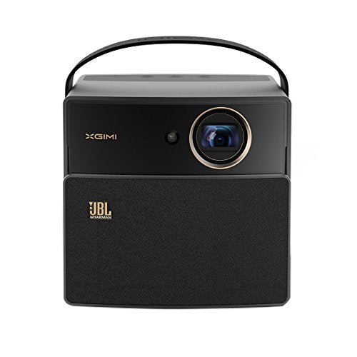 XGIMI CC Dark Knight Smart Mini Projector, Portable 350 ANSI lm HD Pocket Cinema, Auto Focus, JBL Stereo, WiFi, Bluetooth, HDMI, USB, 180" Picture