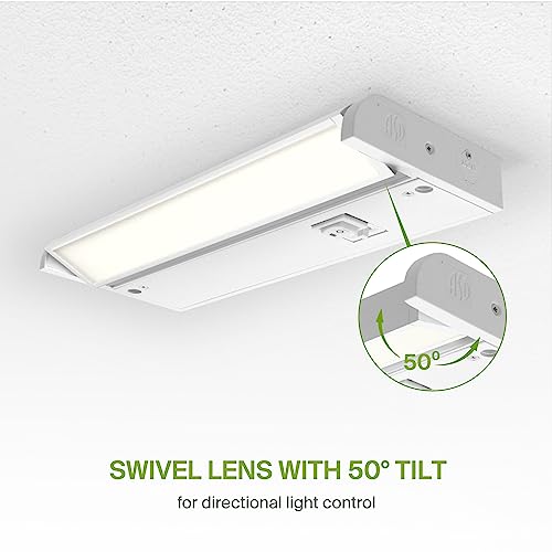 ASD Swivel LED Under Cabinet Lighting, 9 Inch 3W, Dimmable Linkable, 20 Pack