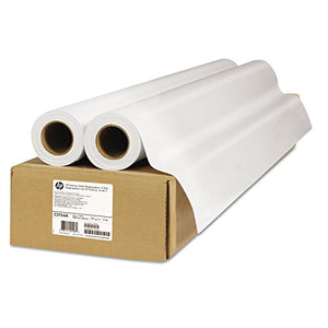 Hp C2t54a Premium Matte Polypropylene Paper, 140 G/M2, 42-Inch X 75 Ft, White, 2 Rolls/Pack