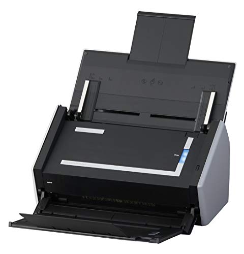 Fujitsu ScanSnap S1500 Scanner W/New Adapter, Cable, Cord, Scanned Page (Renewed)