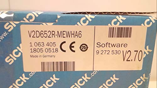 Sick V2d652r-Mewha6, Image Based Bar Code Reader, Lector 65X -1063405 V2d652r-Mewha6