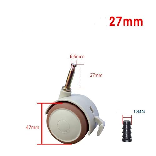 4 Pcs/Lot Solid Wood Crib Universal Wheel Turnover P-Shaped Splint Inserting Rod Screw Rubber Coated