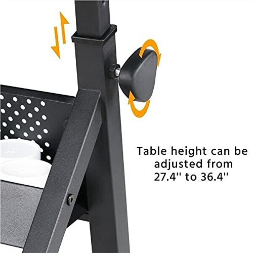 Height Adjustable Drafting Table Art Craft Writing Desk Drawing Tiltable w/Stool