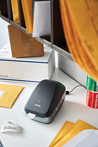 DYMO LabelWriter Wireless Label Printer | Direct Thermal Printer, Great for Shipping, Warehouse Labels, Name Badges, Barcodes and More, Connect through Wi-Fi, For Home & Office Organization, Black