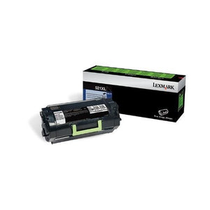 Lexmark 52D1X0L 521XL MS711DN MS811DN MS812DN Toner Cartridge Label Applications (Black) in Retail Packaging