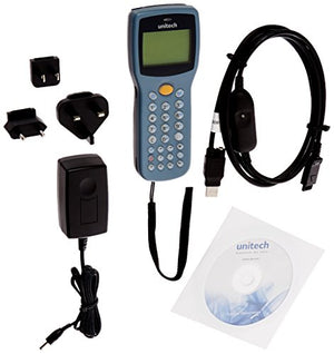 Unitech HT630-9000BADG HT630 Mobile Computer, 2.5MB RAM, Laser, Batch, DOS, Battery, USB Cable, Power Adapter