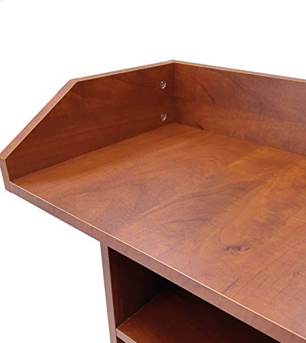 FixtureDisplays Deluxe Wood Podium