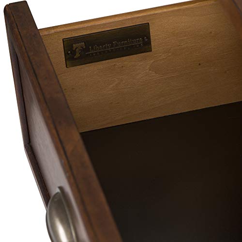 Liberty Furniture INDUSTRIES Arlington House Credenza, W48 x D22 x H31, Medium Brown