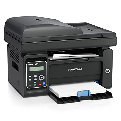 All in One Laser Printer Scanner Copier with Auto Document Feeder, Wireless Multifunction Black and White Laser Printer, Pantum M6552NW with Toner PB-211