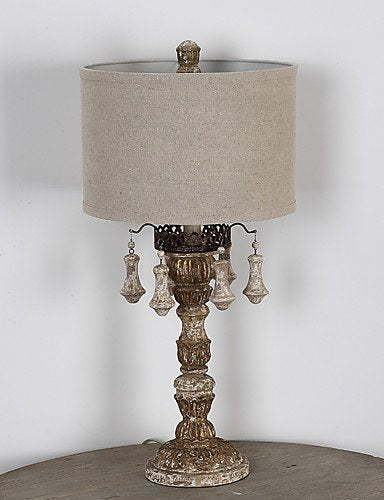 SSBY Traditional Retro Industrial North Amercian Wooden Table Lamp for Indoor Decorate Dest Light , 110-120v