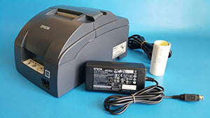 Epson C31C514767 Epson, TM-U220B, Dot Matrix Receipt Printer, Ethernet (E04), Epson Dark Gray, Auto Cutter, Power Supply Included Replaces C31C514667