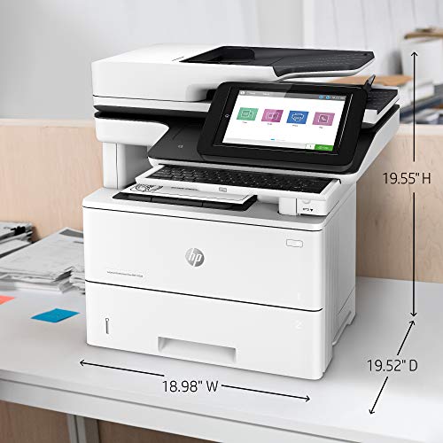 HP LaserJet Enterprise MFP M528c Monochrome All-in-One Printer - Ethernet, 2-Sided Printing (Renewed)