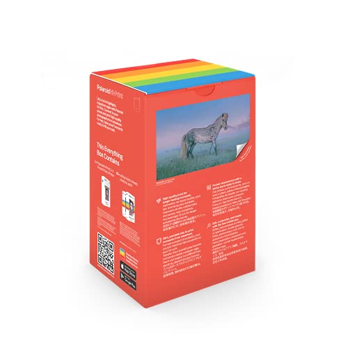 Polaroid Hi-Print Printer and Paper Bundle - Bluetooth Pocket Photo Printer + Paper Double Pack Bundle (40 Sheets)