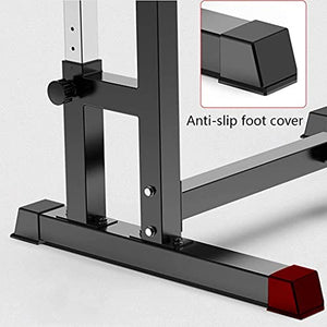 JYMBK Squat Rack Weight Lifting Cage Household Multifunctional Adjustable Bench Press Squat Rack Barbell Rack Fitness Equipment Strength Training