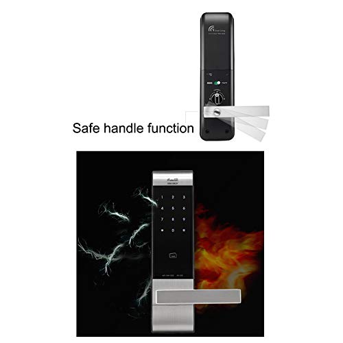 Gateman WV200 Digital Door Lock Master Mode Security Keyless Pin+RFID Silver