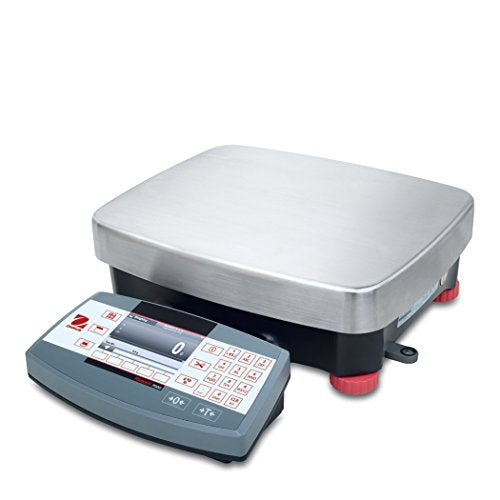 Ohaus R71MD15 Die Cast/Stainless Steel Ranger 7000 Compact Bench Scale, 15 kg Capacity, 0.0005 lb. Readability