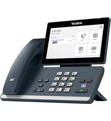 Yealink MP58-WH-Teams IP Phone - Corded - Bluetooth - Desktop - Classic Gray