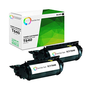 TCT Premium Compatible Toner Cartridge Replacement for Lexmark 64035HA Black High Yield Works with Lexmark T640 T642, X642 X646, IBM 1532, Dell 5210, Unisys UDS-540 Printers (21,000 Pages) - 2 Pack